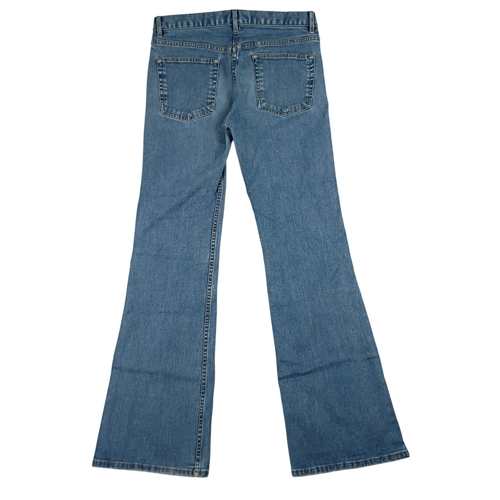 French Connection Flare Jeans Women 6 30X32 Blue Vintage 90s Denim Boho Hippie